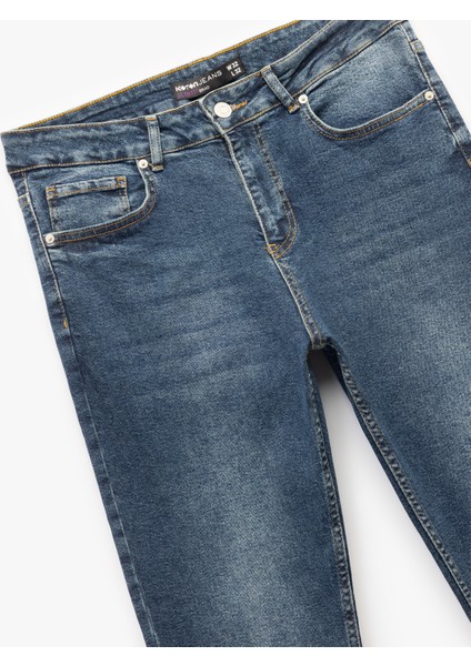 Normal Bel Slim Fit Jean Pantolon - Brad Jean