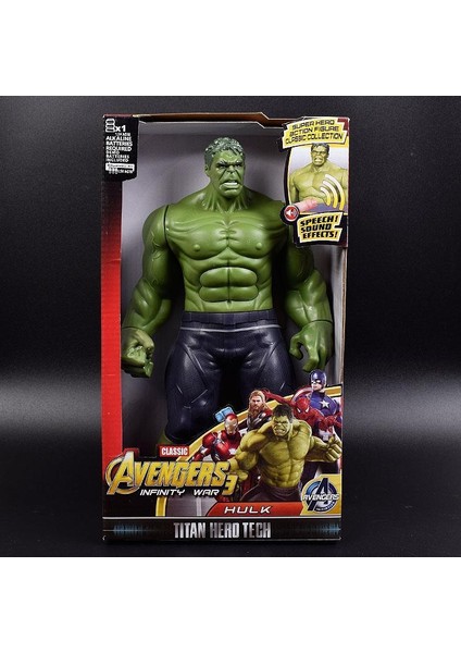 Çocuk Erkek Avengers Demir Örümcek Adam Venom Kara Panter Thanos Figürü Aydınlatma Figürü (Yurt Dışından)