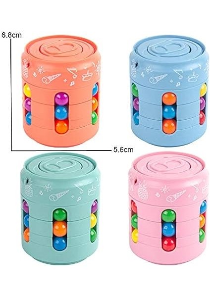 Dekompresyon Dönen Sihirli Fasulye Oyuncak Sihirli Bulmacalar Boncuk Sihirli Küp Parmak Ucu Oyuncakları Masa Oyuncak, Fidget Spinner Sihirli Küp Oyuncaklar Eğitici O (Yurt Dışından) fiyatları