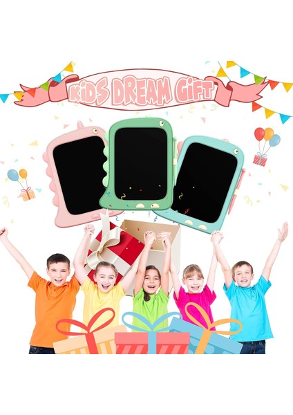 Wekity Çocuk Oyuncakları LCD Yazma Tableti - 8.5 Inç Çizim Tahtası, Çocuklar Için Dinozor Oyuncakları 3 5 7 2 4 Yaşındaki Erkek Kız, Çocuklar Için Noel Hediyeleri Bebek Oyuncakları (Yurt Dışından) fırsatları