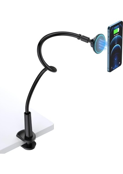 Manyetik 360 Derece Ayarlanabilen Masaüstü Telefon Tutucu (H049-BK) fiyatları