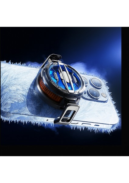 Magsafe Destekli Ultra Güçlü Telefon Soğutucu Kablolu Rgb Fan indirimleri