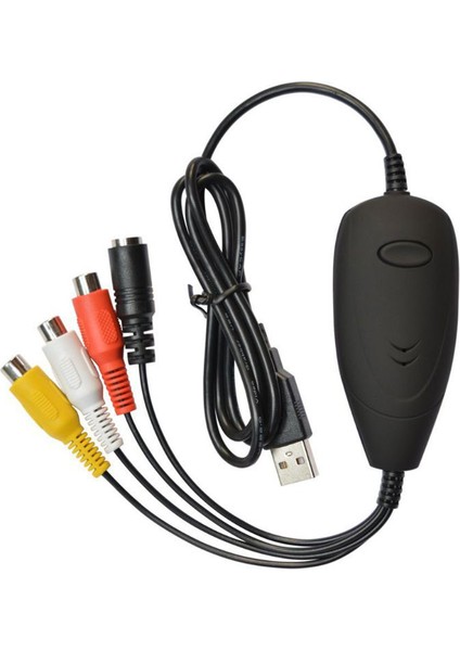 USB 2.0 Video Capture Kart Vhs, Hi8 Video Kasetleri Bilgisayara Aktarma