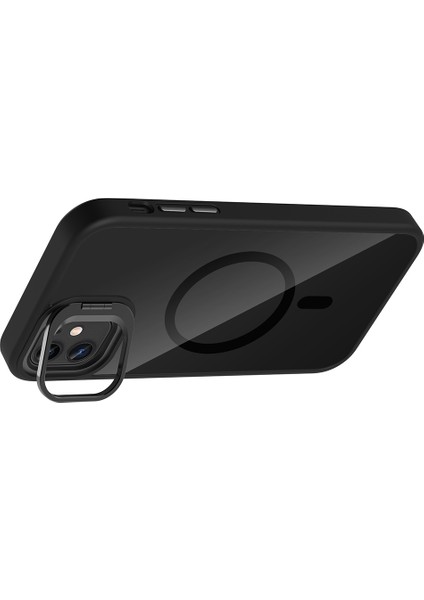 iPhone 11 Kılıf Etro Standlı Kamera Lens Koruyucu Hediye Siyah fiyatları
