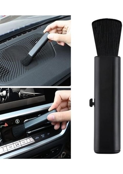 Argesco® Açılıp Kapanabilen Oto Bakım Araç Araba Detay Temizlik Fırçası