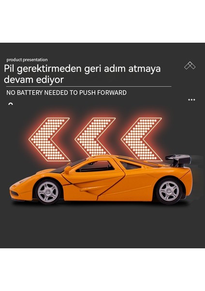 Mclaren F1 Alaşım 1/36 Erkek Araba Modeli (Yurt Dışından) fiyatları