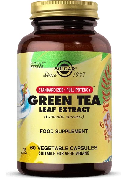 Green Tea Leaf Extract 60 Kapsül modelleri