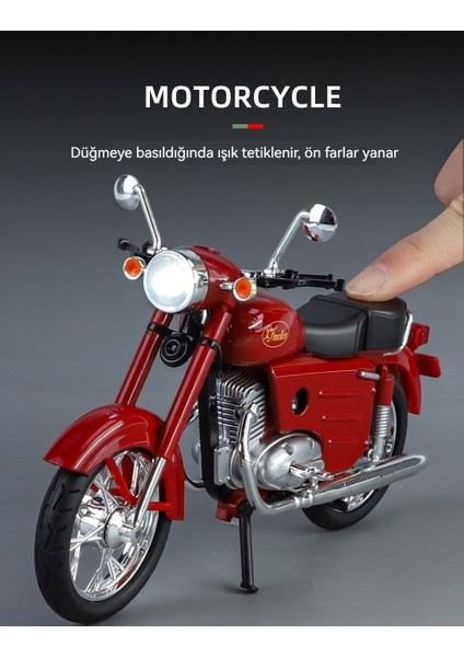 520 Motosiklet 1/10 Alaşım Araba Modeli Oyuncak (Yurt Dışından) fiyatları