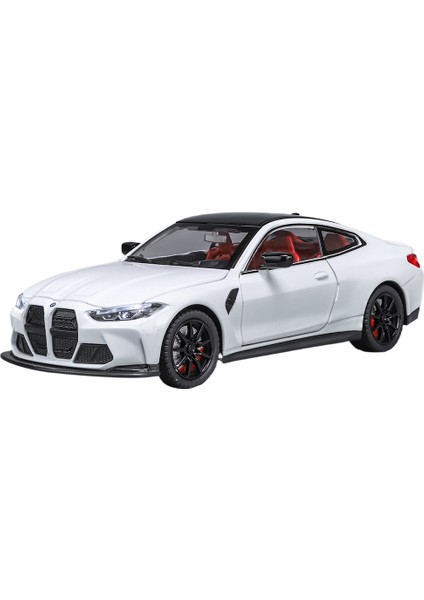 1:24 At M4 Spor Araba Ses ve Işık Geri Dönüş Oyuncak Araba (Yurt Dışından)