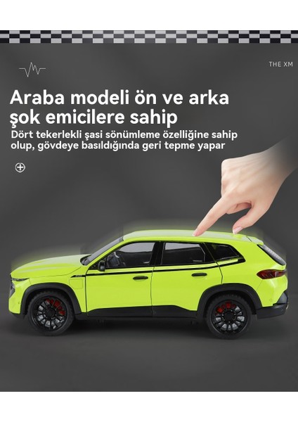 1:24 Baoma Xm Arazi Aracı Ses ve Işık Oyuncak Araba (Yurt Dışından) modelleri