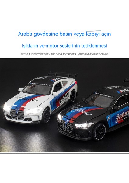 1:32 Bmw M4 Spor Araba Yarış Pisti Ses ve Işık Oyuncak Araba (Yurt Dışından) fiyatları