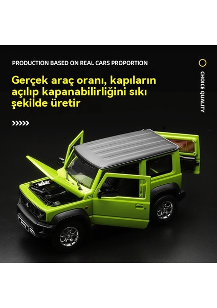 1:18 Suzuki Jimny Ses Işıkları Taksi Oyuncak Arazi Aracı (Yurt Dışından) fırsatları