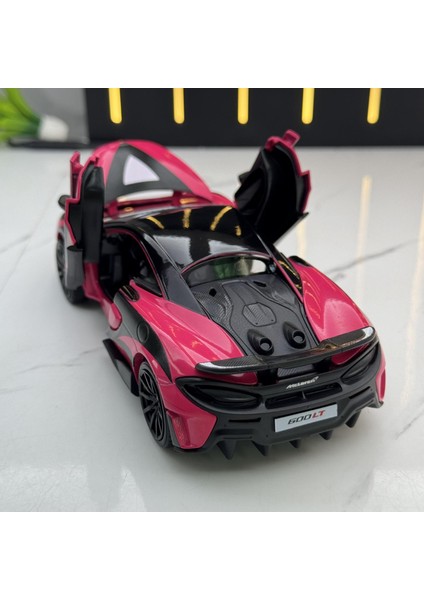 1-32 Mclaren 600LT Yarış Arabası Ses ve Işık Oyuncak Araba (Yurt Dışından) modelleri