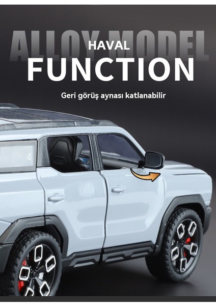 1:24 Harvard Cool Dog Suv Ses ve Işık Oyuncak Araba Modeli (Yurt Dışından) indirimleri