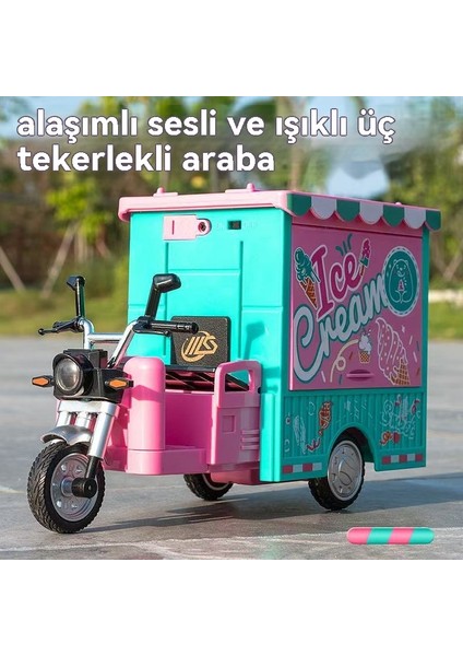 1:10 Paket Üç Tekerlekli Bisiklet Alaşımlı Oyuncak (Yurt Dışından) indirimleri