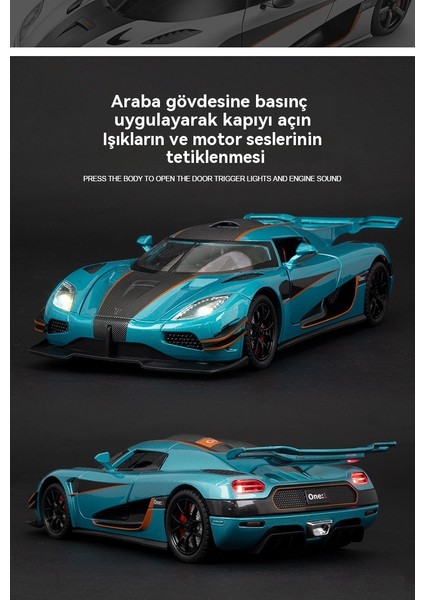 1 Ila 24 Yeni Oconisse Alaşımlı Spor Otomobil Modeli (Yurt Dışından) fırsatları