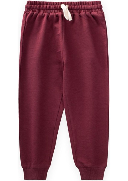 Mevsimlik Basic Eşofman 2-10 Yaş Bordo