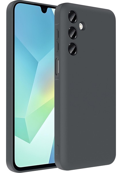 Galaxy A16 Kılıf Kamera Korumalı Kartlık Hazneli Hlp Vitra Kapak - Gri