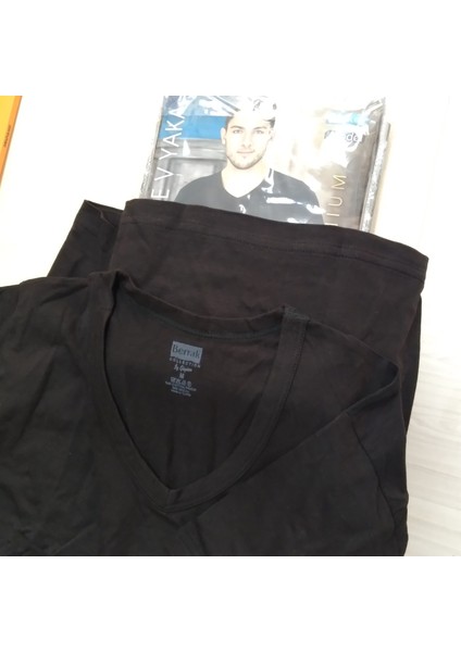 Erkek Modal Ince V Yaka Tişört fiyatları