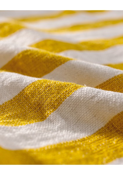 Aviral Çift Kişilik Pamuklu Yatak Örtüsü - Sarı