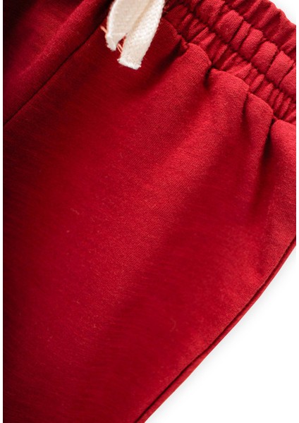 Mevsimlik Basic Eşofman 2-10 Yaş Kırmızı modelleri