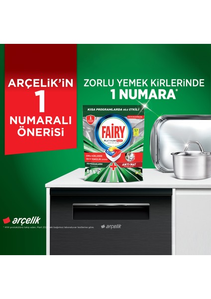 Platinum Bulaşık Makinesi Kapsülü 96 Yıkama Limon Kokulu fiyatları