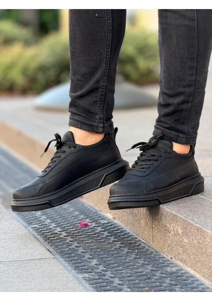 J987 Second Edition Ortopedik Taban Günlük Cilt Erkek Sneaker Spor Ayakkabı Cst Siyah fırsatları