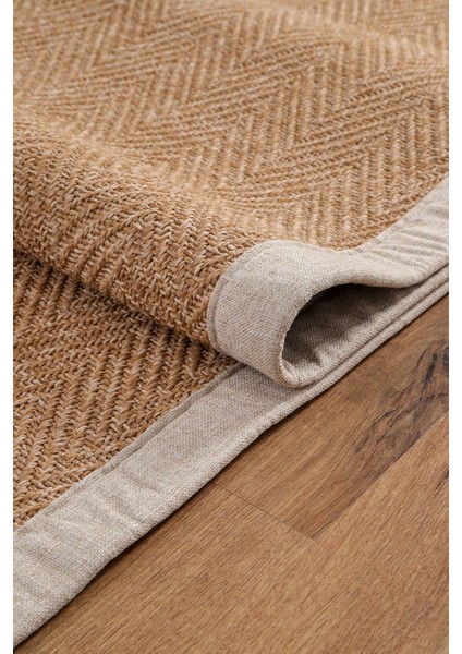 0503-BEJ Kumaş Bordür Sisal Halı Kilim Hav Toz Vermez Kolay Temizlenen Hasır Kilim modelleri
