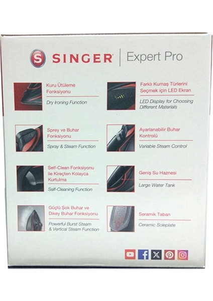 SW241114V 3000 W Buharlı Ütü Siyah Expert Pro indirimleri