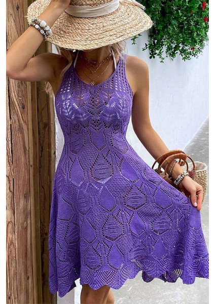 Kadın Kalın Askılı Triko Elbise fiyatları