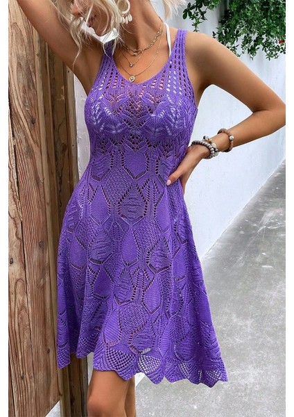 Kadın Kalın Askılı Triko Elbise fırsatları