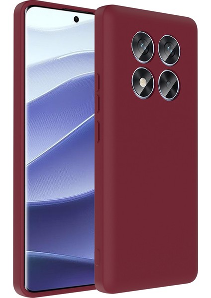 Redmi Note 14 Pro 4g Kılıf Kamera Korumalı Kartlık Hazneli Klfs Vitra Kapak - Mürdüm