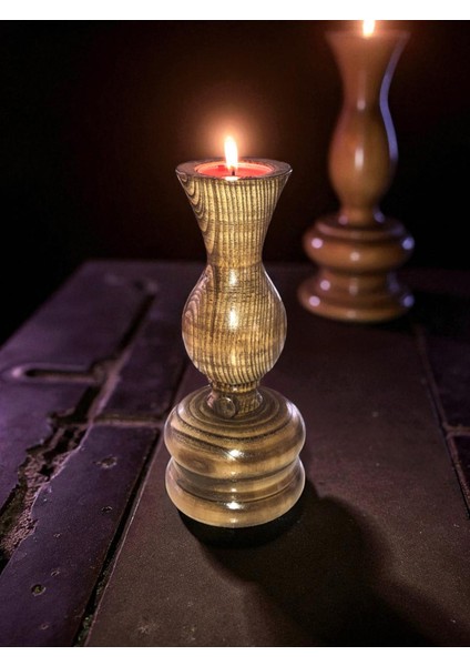 Mumluk - Şamdan- Ahşap Mumluk - Dekoratif Mumluk fırsatları