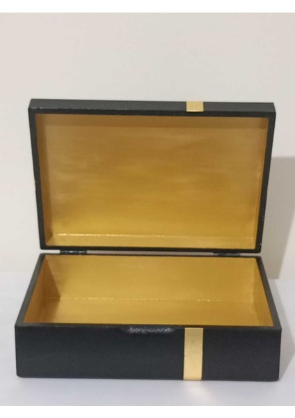 Ahşap Altın Varaklı Takı ve Aksesuarlar, Şık Hediye Kutuları ile Sunulur. fırsatları