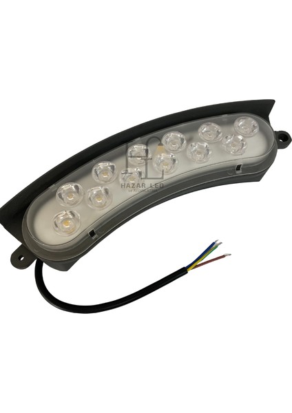 12 Watt Bahçe Armatürü LED Palmiye Ağaç ve Sütun Aydınlatma IP68 Dış Mekan Bahçe Aydınlatma Kırmızı modelleri