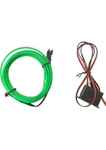 Oto Içi Işıklı Ip Neon Çita Geçme Oto Iç ve Dış Çıtalara Geçme 2 M Farklı Renk Seçenekleriyle(Yeşil Beyaz Turuncu Mavi Pembe)