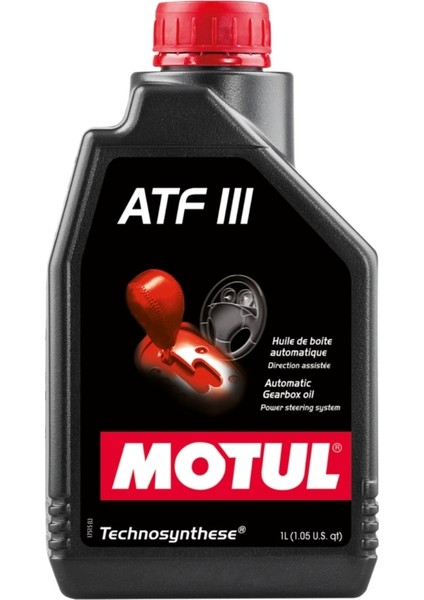 Atf Iıı Şanzıman & Dişli Yağı 1lt