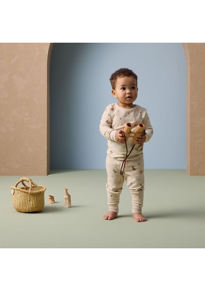 Organik Pamuklu 2 Parça Uzun Pijama 1.0 TOG modelleri