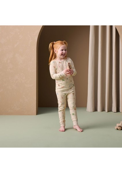 Organik Pamuklu 2 Parça Uzun Pijama 1.0 TOG fırsatları