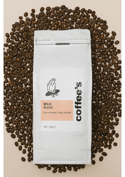 Coffes's Milk Blend Kahve Çekirdeği