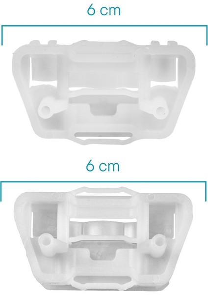 Jaguar X-Type için Sağ-Sol Ön Cam Kriko Plastiği Seti fırsatları