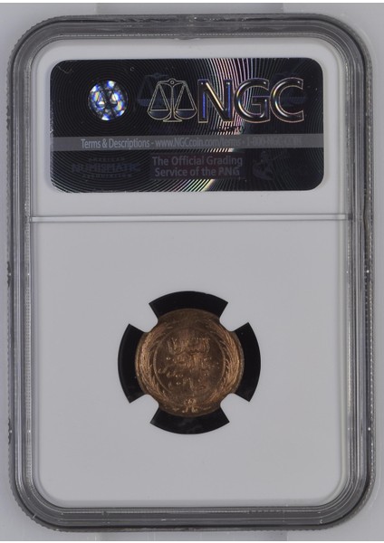 Sultan Abdülaziz Tunus 1281 Bakır 1/2 Harube - Çil - Ngc MS64 Rb modelleri