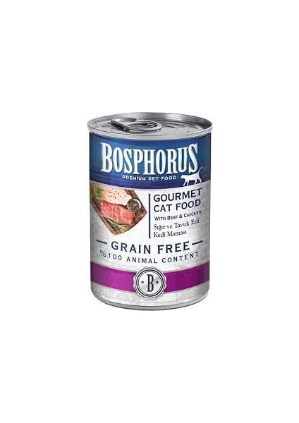 Kedi Gourmet Yaş Mama Sığır ve Tavuklu Etli 415GR