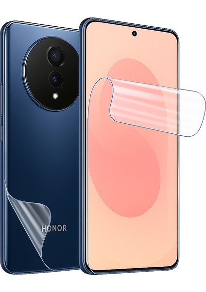 Honor Magic7 Pro Ekran ve Arka Kapak Koruyucu Ön Arka Hidrojel Nano Esnek Parlak