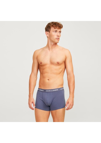 Erkek Desenli Beli Lastikli 5'li Boxer Paketi - Harvey