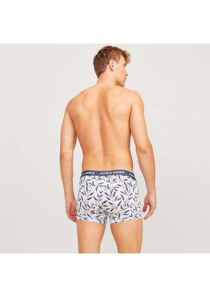 Erkek Desenli Beli Lastikli 5'li Boxer Paketi - Harvey