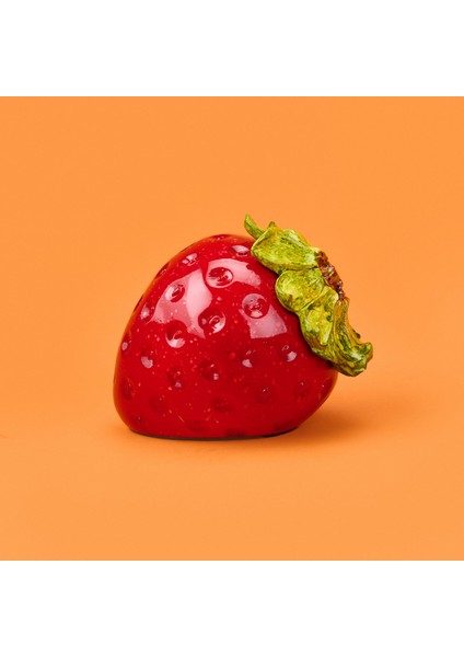 Deco Strawberry Dekor - Kırmızı - 10 cm fiyatları