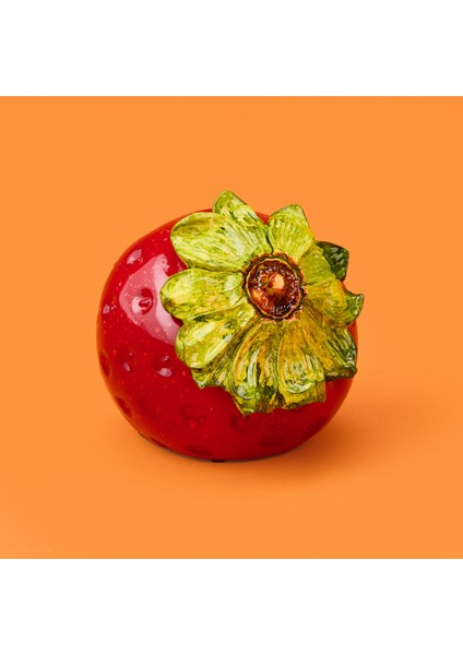 Deco Strawberry Dekor - Kırmızı - 10 cm modelleri
