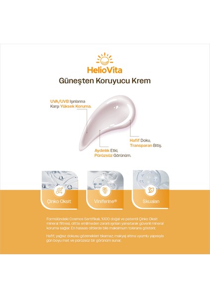 Heliovita Yüksek Koruma Etkili Güneşten Koruyucu Krem Ve Losyon (Bebek & Çocuk), SPF 50+, Pa++++ fiyatları