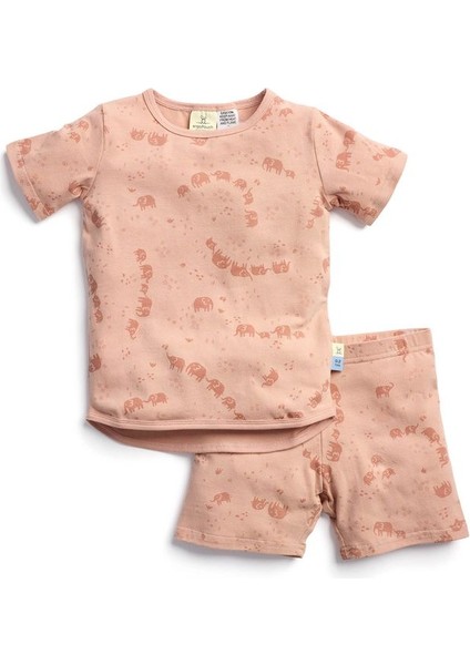 Organik Pamuklu 2 Parça Kısa Pijama 0.2 TOG